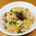 vabochan's cooksnap of when they made ■豚肉と青梗菜のオイスターあんかけご飯■.