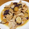 vabochan's cooksnap of when they made 電子レンジで＊なすと豚しゃぶ酢醤油和え.