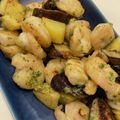 105♡'s cooksnap of when they made じゃがいもと海老のバジル炒め.