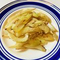 azbjbn's cooksnap of when they made セロリのサッと炒め.