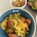 モコあず's cooksnap of when they made ゴーヤチャンプル.
