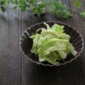まろんかふぇ's cooksnap of when they made レタスだけ～♪粒マスタードと醤油のサラダ.