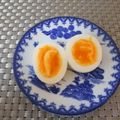 スタイリッシュママ's cooksnap of when they made うま味玉〜半熟茹玉子の白だしと味の素漬け.