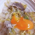 つぶれた黄身's cooksnap of when they made おかずでも丼でも◎白菜と豚肉の炒めもの.