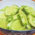 ｅｋ４'s cooksnap of when they made 30分で完成！かんたんきゅうり漬け.