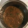 Ruriluru's cooksnap of when they made 寝付けないときに！即席お味噌汁（あおさ）.