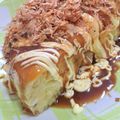 うーさき's cooksnap of when they made 炊飯器で簡単に出来る！ビックなたこ焼き♪.