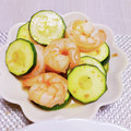 めみたん☆'s cooksnap of when they made ズッキーニと海老の中華風炒め.