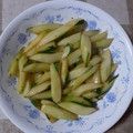 クックYJZ2D2☆'s cooksnap of when they made きゅうりのオイスター炒め.