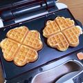 ゆみしゅー's cooksnap of when they made HMとビタントニオで簡単ワッフル.