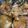 snow012's cooksnap of when they made トロトロ茄子焼き&鶏もも肉の照り焼き.