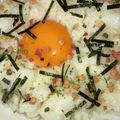 コバミツ's cooksnap of when they made お茶漬け海苔で＊卵かけご飯＊.