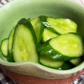 よしよしのキッチン☆'s cooksnap of when they made きゅうりのわさび漬け.