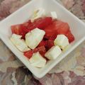 ひにょにょ's cooksnap of when they made トマトとクリームチーズの前菜.
