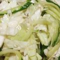 ヨシヨッシー's cooksnap of when they made キャベツとキュウリの美味しい浅漬け.