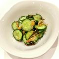 悠LOVE航's cooksnap of when they made 材料3つ♡きゅうりと桜えびの塩こんぶ和え.