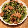 クックJHLDCB☆'s cooksnap of when they made ♪チンゲンサイと鶏肉の塩炒め♪.
