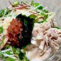 食いしん坊あー's cooksnap of when they made しっとりお肉の冷しゃぶサラダ　　.