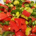 nakotarin's cooksnap of when they made セロリとトマトのさっぱりあえ物.
