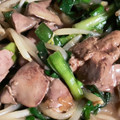 塩かまん's cooksnap of when they made 簡単！レバニラ炒め☆鶏でも下処理簡単.