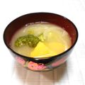 ＠迷子＠'s cooksnap of when they made ブロッコリーとじゃがいものお味噌汁.
