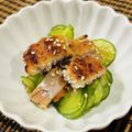 ｙｏｕ５'s cooksnap of when they made 鰻の酢の物☆うざく.