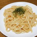 vabochan's cooksnap of when they made *みんな大好き、たらこうどん*.