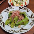チコリママ's cooksnap of when they made 万願寺とうがらしの生姜醤油焼き.