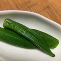 おかすんよ's cooksnap of when they made 白だしで簡単 オクラの浅漬け.