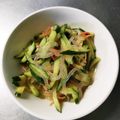 SaoriMathu's cooksnap of when they made しらたきときゅうりで　中華くらげサラダ風.