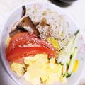 くむちん's cooksnap of when they made 肉無しでも美味♡市販タレ付冷やし中華の具.