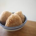 みるく茶's cooksnap of when they made 焼きおにぎり♪コチュジャン・味噌しょうゆ.