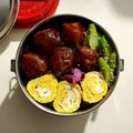 SAsunny's cooksnap of when they made のっけ弁当2023.06.22肉だんご.