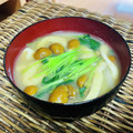 料理男子部's cooksnap of when they made なめこと大根と油揚げの味噌汁.