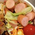 さやたーん's cooksnap of when they made 千切りキャベツとウインナーのコンソメ炒め.