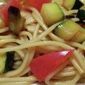 柴子‼'s cooksnap of when they made 夏野菜と黒酢の冷製パスタ.