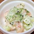 食いしん坊あー's cooksnap of when they made 海老とセロリのオープンサンド♪.