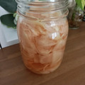 フリージア♬'s cooksnap of when they made お寿司屋さんの『がり』☆新生姜の甘酢漬け.