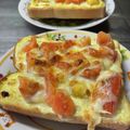 ★なみ☆'s cooksnap of when they made 朝食に☆トマトチーズトースト.