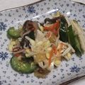 きらり流れ星's cooksnap of when they made もやしとキュウリに鶏肉の中華風酢の物.