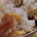 あゆたっくん's cooksnap of when they made お手軽栄養補給！梅肉ちりめん卵おにぎり.