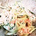 ゆるмαмα's cooksnap of when they made 簡単！胡瓜とカニカマのチーズマヨサラダ.