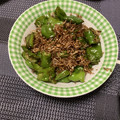 明日の風☆'s cooksnap of when they made ✨万願寺唐辛子とじゃこの甘辛炒め✨.