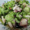 noaballet's cooksnap of when they made キュウリとタコの酢の物.