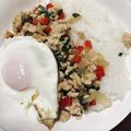 つちのこ祭り's cooksnap of when they made ランチにも！ニラで簡単ガパオライス♪.