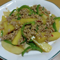 55才のおじさん's cooksnap of when they made じゃがいも･ピーマン･豚ひき肉の甘辛炒め.