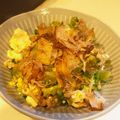 にゃん４０３'s cooksnap of when they made 簡単♪豆腐と卵がふわっとゴーヤチャンプル.