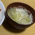 みるくじゃっきー's cooksnap of when they made 白だしで☆キャベツえのきスープ☆.