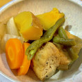 クックKE2MIV☆'s cooksnap of when they made かぼちゃとがんも（厚揚げ）の煮物.