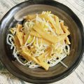 yukarin222's cooksnap of when they made メンマともやしのピリ辛ナムル★筍★常備菜.